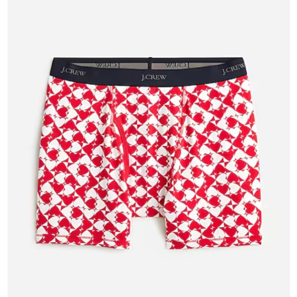 Jcrew Men's Heart Boxer Briefs